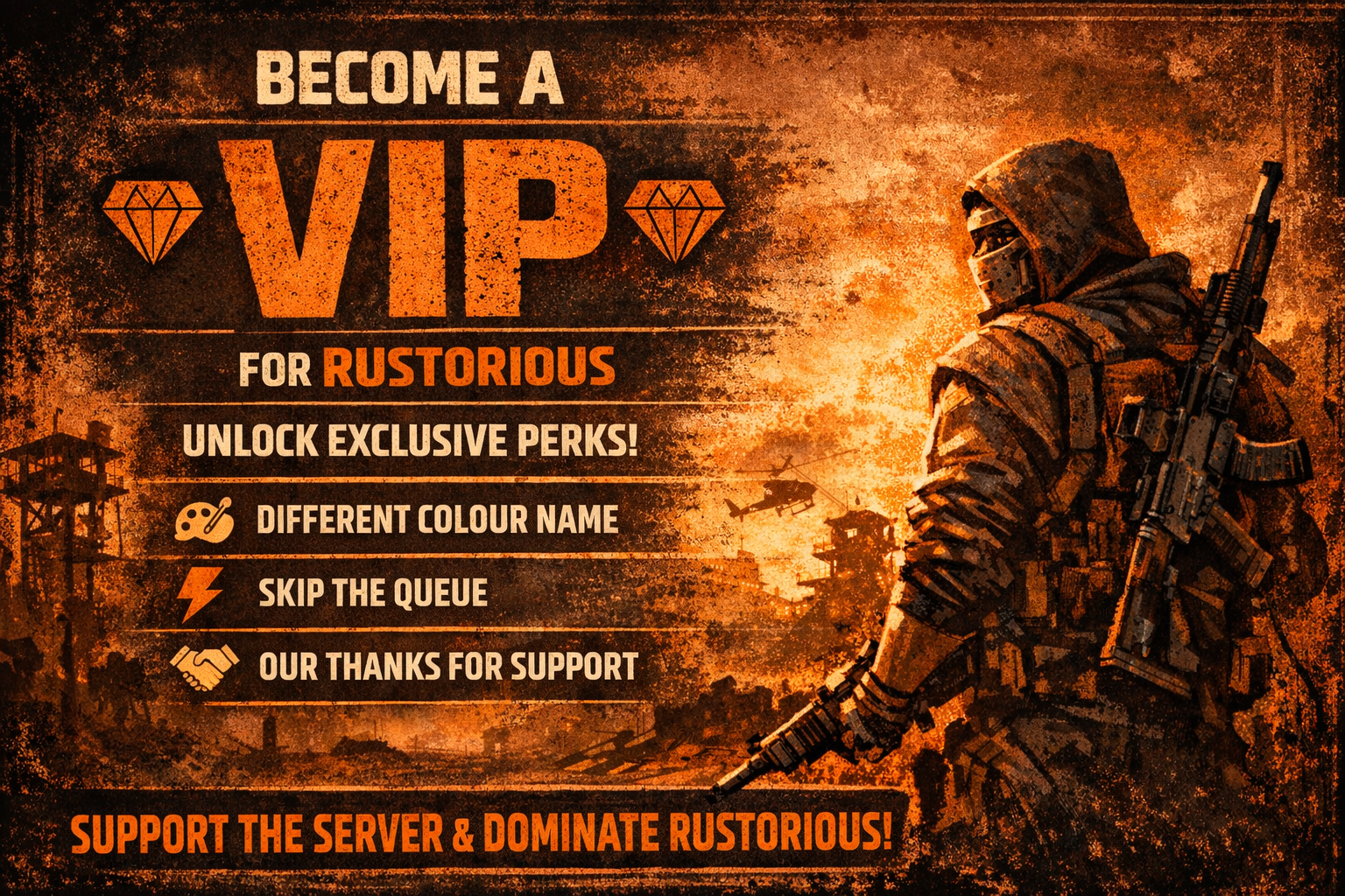 Rustorious Main VIP  (1 Month)